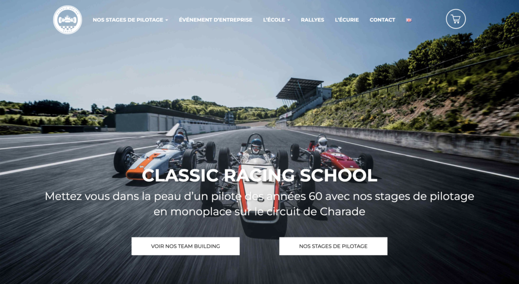 Homepage classic racing school